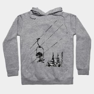 Snowboarder couple Hoodie